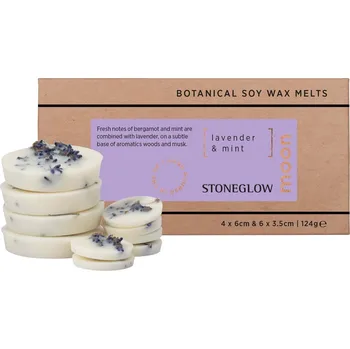 vonný vosk Stoneglow Vonný vosk do aromalampy Lavender/Mint – 10 ks, 124 g