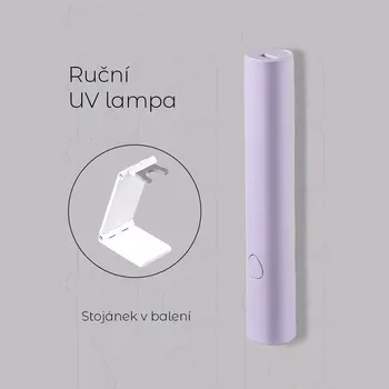 UV lampa na nehty Mini UV/LED lampa na nehty – 2v1 přenosná