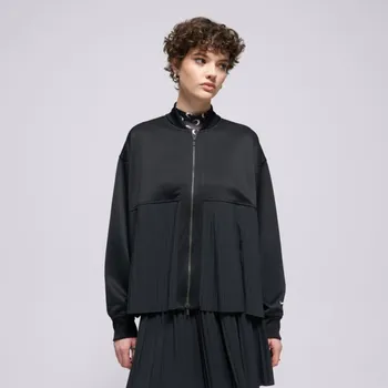 Dámská mikina Nike Mikina Rozepínací W Nsw Pleated Jkt Černá Xs