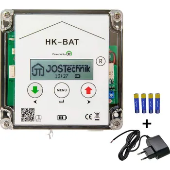 Automatické otevírání/zavírání kurníku JOSTechnik HK-Bat BS0368
