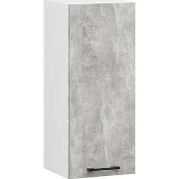 Kuchyňská skříňka Závěsná kuchyňská skříňka OLIVIE 30x72 cm matná bílá/beton