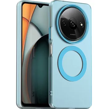 Pouzdro na mobilní telefon Techsuit CandyCase MagSafe pro Xiaomi Redmi A3 Redmi A3x modrá