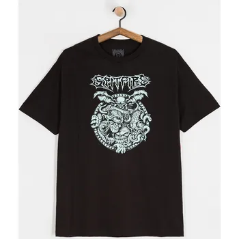 Pánské tričko Spitfire Demon Gate Glow (black) S, černá