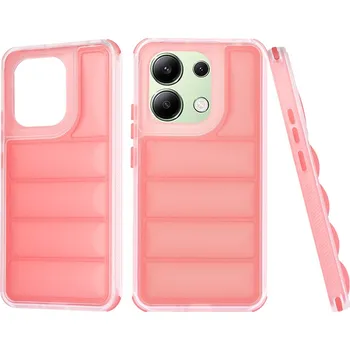 Pouzdro na mobilní telefon Techsuit Vlnový štít Xiaomi Redmi Note 13 4G Červený