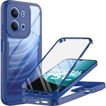 Pouzdro na mobilní telefon Techsuit ColorVerse 360 Series + Ochranná fólie Xiaomi Redmi 15C 4G / 5G Modrá