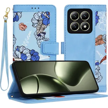 Pouzdro na mobilní telefon Techsuit FlipCraft Xiaomi 14T v živé modré