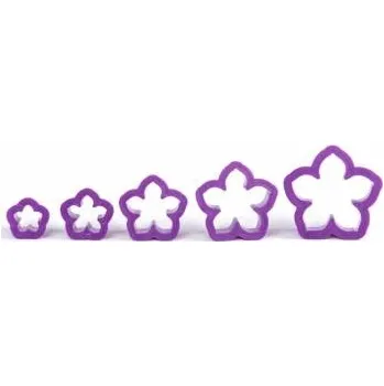 5- dílná sada vykrajovátek Petunia - Decora