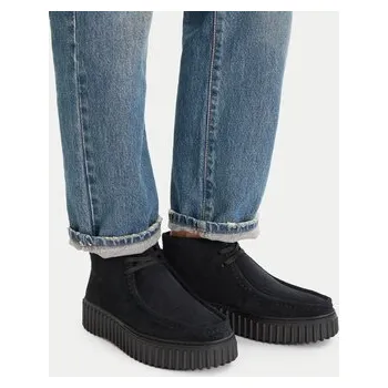 Pracovní obuv Kotníková obuv Clarks Torhill Moss 26179360 Černá 36