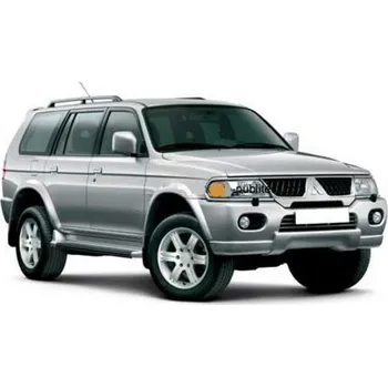 Nosič kol Příčníky Aurilis Trax Black pro Mitsubishi Pajero Sport 1999-2008 s podélníky