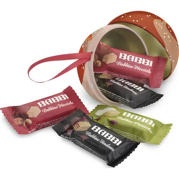 BABBI s.r.l. BABBI VÁNOČNÍ KOULE - 5ks sušenek Babbini