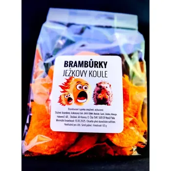 Chips Brambůrky Ježkovy koule