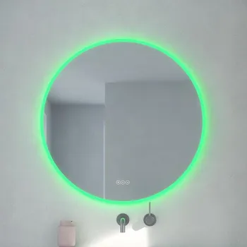 Zrcadlo Brilagi-LED RGBW Stm. vyhř. zrcadlo s pods. CLARA PRO 19W/230V pr. 60 cm IP44+DO