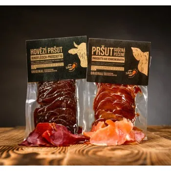 Sušené maso ZdlábniTo Hovězí a vepřový pršut v prémiové kvalitě 200 g