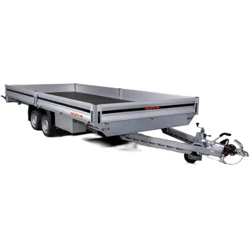 Příslušenství pro přívěs Univerzální nákladní přívěs RESPO T225F FLATBED, 550x235 cm, 2700 kg
