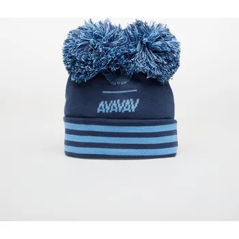 Čepice Čepice adidas x AVAVAV Pom Pom Beanie Navy Marine/ Light Blue OSFM