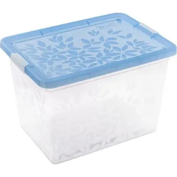 Úložný box Branq Jasmine- úložný kontejner/box s víkem 22l