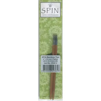 Jehlice ChiaoGoo Jehlice Spin Bamboo S 10Cm 3,5mm (Pletací jehlice ChiaoGoo Spin Bamboo S 10Cm 3,5mm)