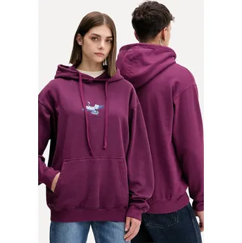 Pánská móda Bavlněná mikina Kaotiko AR075.01.G002 fialová 44X, vel. L