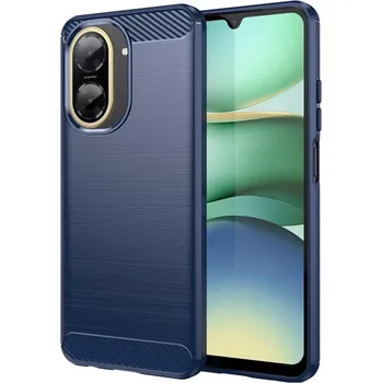 Pouzdro na mobilní telefon Techsuit Carbon Silicone pro Xiaomi Redmi A5 4G Standard modrá