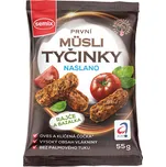 Mini musli tyčinky naslano rajče a bazalka 55 g – Semix bez lepku, zdravá svačinka
