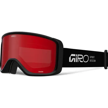 Dámské lyžařské brýle Giro Sagen W Black Stacked-Amber Scarlet/Yellow Barva: černá