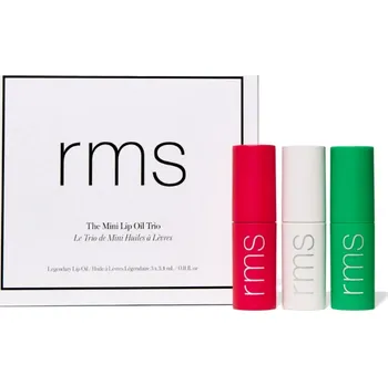 Výživa řas a obočí RMS Beauty The Mini Lip Oil Trio 3 x 3.4 ml-Limitovaná edice