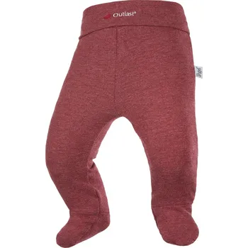 Dupačky Little Angel polodupačky smyk Outlast® - bordó melír Velikost: 80