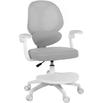 dětská židle Dětská otočná židle Neoseat JUNI 009 s podnoží — látka, šedá