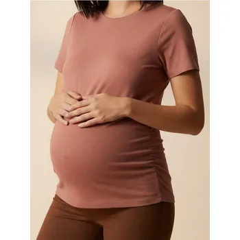 Dámské tričko Sinsay - Bavlněné tričko - růžová - 3520B-39X - 3520B-39X-M