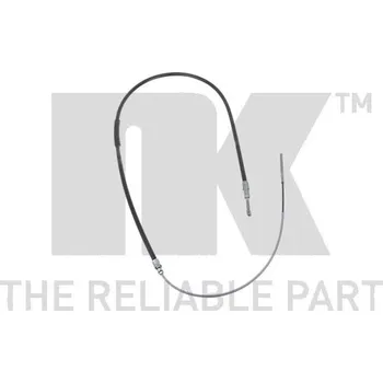 Lanko parkovací brzdy Tažné lanko, parkovací brzda NK 901544
