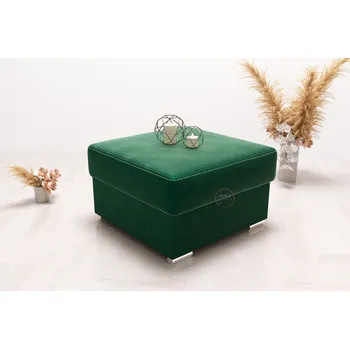 Taburet Taburet s uložným prostorem 70×70 - zelená