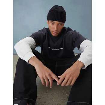 Pánská mikina Quiksilver Mikina Openbar Crew EQYFT05154 Černá Oversize L