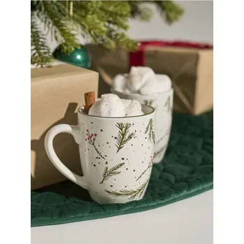 Sinsay - Keramické hrnky s vánočním motivem 2 pack - vícebarevná - 425GX-MLC - 425GX-MLC-ONE