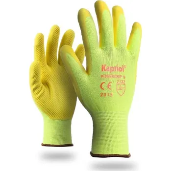Pracovní rukavice Kapriol rukavice POWER GRIP - žluté Pracovní rukavice velikost 10 žlutá