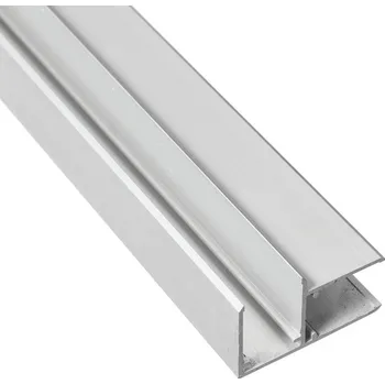 Stavební profil Gutta Easy Click ALU rohový profil 16 mm 2 m stříbrná