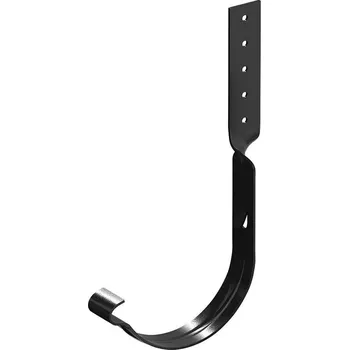 okap Gutta barevný žlabový hák kroucený 150 / 160 mm RAL 9005