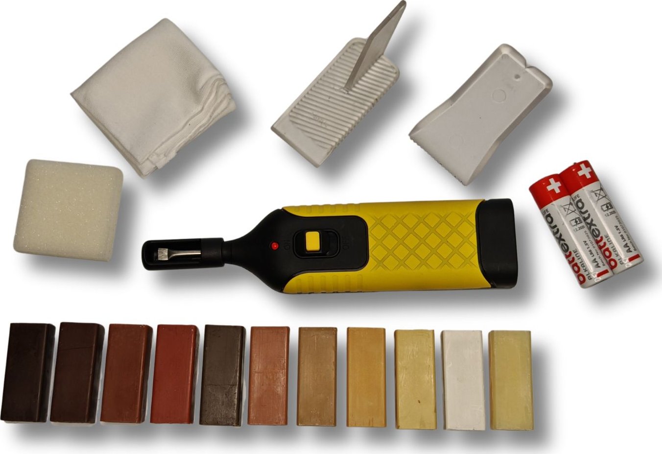 BUKOMA HardWax+ – opravná sada na podlahy, hnědé odstíny