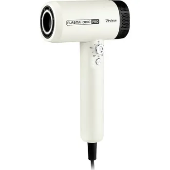 Fén Trisa Plasma Ionic Pro fén na vlasy bílá
