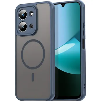 Pouzdro na mobilní telefon Techsuit HaloFrost II MagSafe pro Xiaomi Redmi 15C 4G/5G tmavě modrá