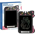 Dětská mazací kreslící tabule 26,7 cm - kočka, barevné kreslení