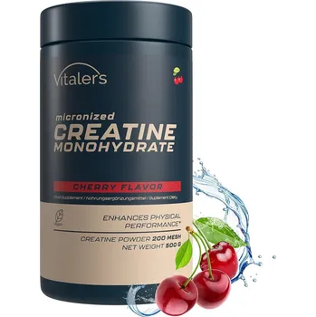 Kreatin Vitaler's Sport Mikronizovaný kreatin monohydrát 5000 mg - 500 g Příchuť: višeň