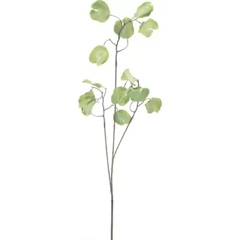 umělá květina umělá větev, Eukalyptus „Silver dollar“ větev „Lalu“ zelená 93 cm