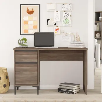 Psací stůl Casarredo GRADY psací stůl, ořech/černá