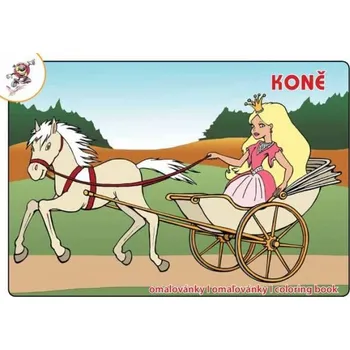 omalovánky MP omalovánky A5 Koně