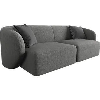 Pohovka Maison Heritage Šedá dvoumístná pohovka Chiara 188 cm