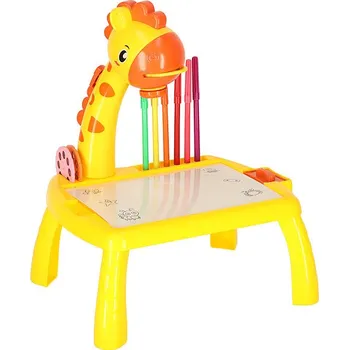 Hračka pro nejmenší KIK KX4915 Projektor na malování s příslušenstvím - Žirafa