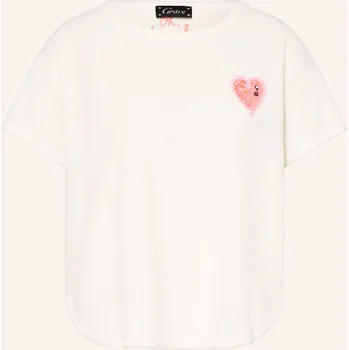 Dámské tričko Grace Dámská Mikina S Flitry, bílá, 38