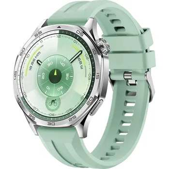 Příslušenství k chytrým hodinkám eses Silikonový řemínek pro Huawei Watch GT 5 46mm a GT 6 46mm - Zelený