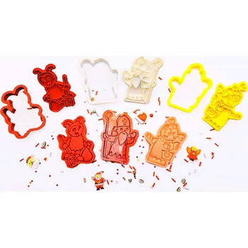 modelína a plastelína Vykrajovátka Čert, Mikuláš a Anděl