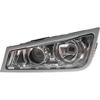 Mlhový světlomet přední mlhovka H3+H3 s dálkovým světlem a chromovým rámečkem TRUCK L